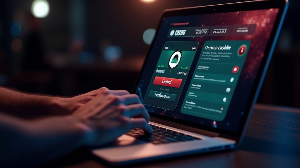 Interfaccia account con pulsante di prelievo e lista di controllo